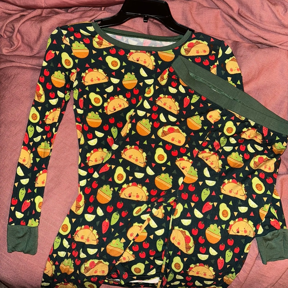 Little Sleepies Taco Time Two-Piece Bamboo Viscose Pajama Set